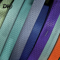 Sangle en sangle de nylon 100% DH à texture plate unie, largeur personnalisable, haute résistance des couleurs, pour lacets de chaussures de sport et décoration
