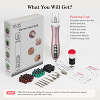 Perceuse professionnelle Nials haute vitesse 45000 tr/min perceuse à ongles Portable sans fil lime à ongles électrique Rechargeable
