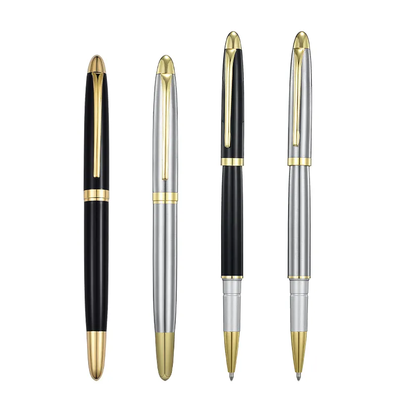 Hot Sale Popular Black Ballpoint Pen Famous Style Writing Stationery Logo Promotion Gifts Pens