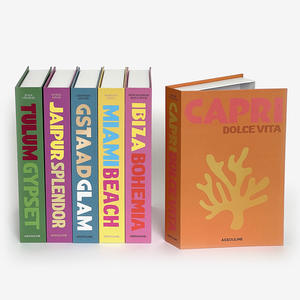 Populares libros de simulación de plegado de papel, accesorios de modelo de ensamblaje DIY, serie de viajes, decoración creativa para mesa de centro y estudio, estilo Art <span class=keywords><strong>Deco</strong></span> - Product Image 4