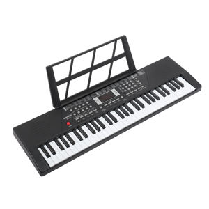 Badu-Claviers de piano à 61 touches Clavier musical Nouveau synthétiseur numérique semi-professionnel pour enfants Matière plastique - Product Image 4