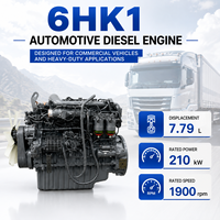 Moteur diesel automobile ISUZUU 6HK1 210 kW 1900 tr/min, turbocompressé, pour camions lourds et véhicules de transport