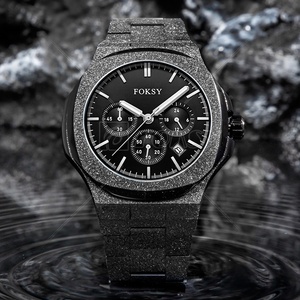 Orologio da Uomo al Quarzo di Lusso in Acciaio Inossidabile Impermeabile con Finitura Satinata e Quadrante Stardust di Alta Qualità, Logo Personalizzato e Private Label - Product Image 5