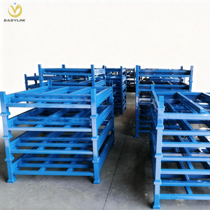 מדפי אחסון צמיגים תעשייתיים מפלדה בהתאמה אישית של Easylink עם ציפוי אבקה להגנה מפני קורוזיה במחסנים, מדפים ניתנים לערום. - Product Image 4