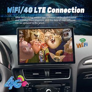 <b>Android</b> 13 256GB Screen Car Stereo for Audi Q5 2009-2016 WIFI 4G SIM Split Screen BT GPS Navi Multimedia Wireless Carplay 13.3" - Product Image 6