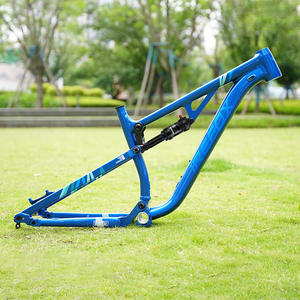 <span class=keywords><strong>Cadre</strong></span> de vélo de montagne en alliage d'aluminium à suspension intégrale 27.5 pouces Downhill <span class=keywords><strong>DH</strong></span> AM 190mm Softtail Rear Shock MTB Bicycle Frame - Product Image 6