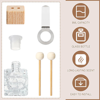 Huile essentielle désodorisant évent clip auto parfum voiture suspendu diffuseur bouteille vide pour aromathérapie parfum ornement décor