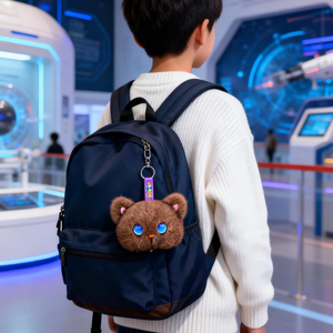 <span class=keywords><strong>Robot</strong></span> de compagnie émotionnel IA, peluche de chat avec rembourrage en coton PP, jouet éducatif pour enfants, <span class=keywords><strong>accessoire</strong></span> de sac - Product Image 3