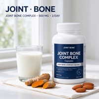 Capsules de Glucosamine, Chondroïtine, MSM et Calcium OEM ODM Marque Privée Vente en Gros Soutien Articulaire 500mg pour le Soutien Immunitaire