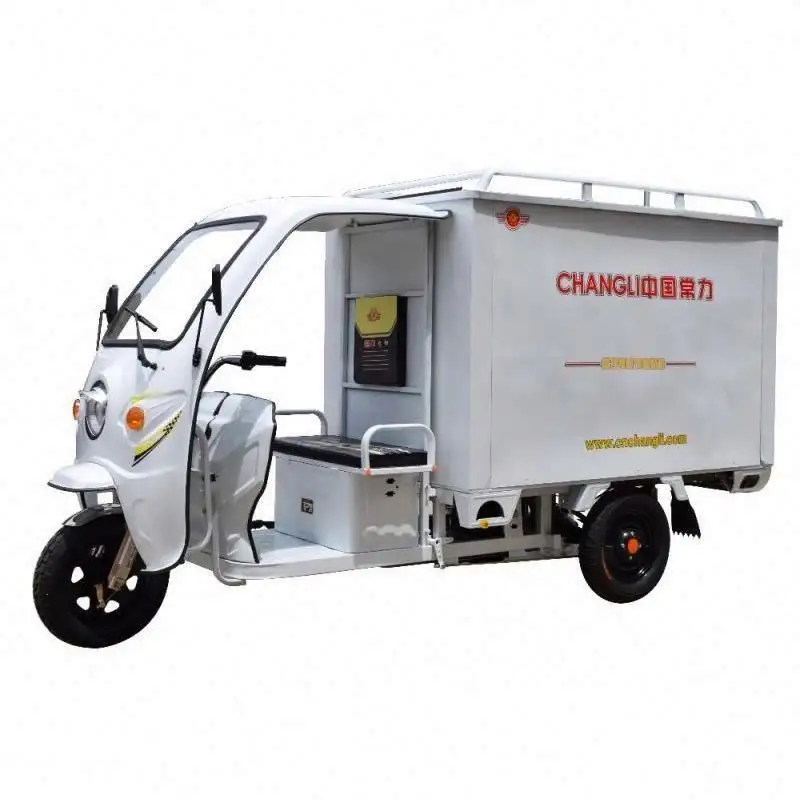 3 Wiel Cargo Driewieler/Elektrische Driewieler Mini Dumper/Mijnbouw Elektrische Dumper