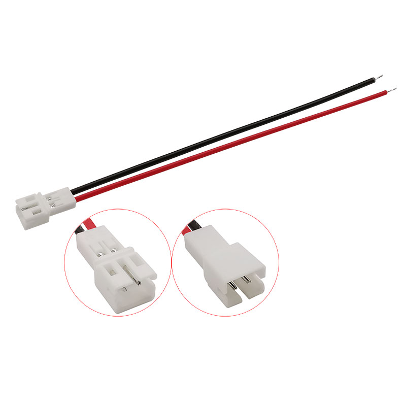 20 Par PH2.0 2.0mm 2 Pin Masculino Feminino Plug Socket Wire Connector JST 2.0 Terminais 2 P Cabo Linha Comprimento 20CM 26AWG