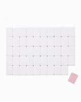 Ensemble de tuiles de mahjong en acrylique de luxe, table de jeu élégante pour des expériences divertissantes