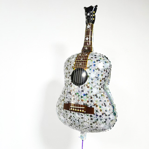 Palloncini Personalizzati CYmylar a Forma di Chitarra, Palloncini in Foil per Concerti, Feste e Celebrazioni - Product Image 5