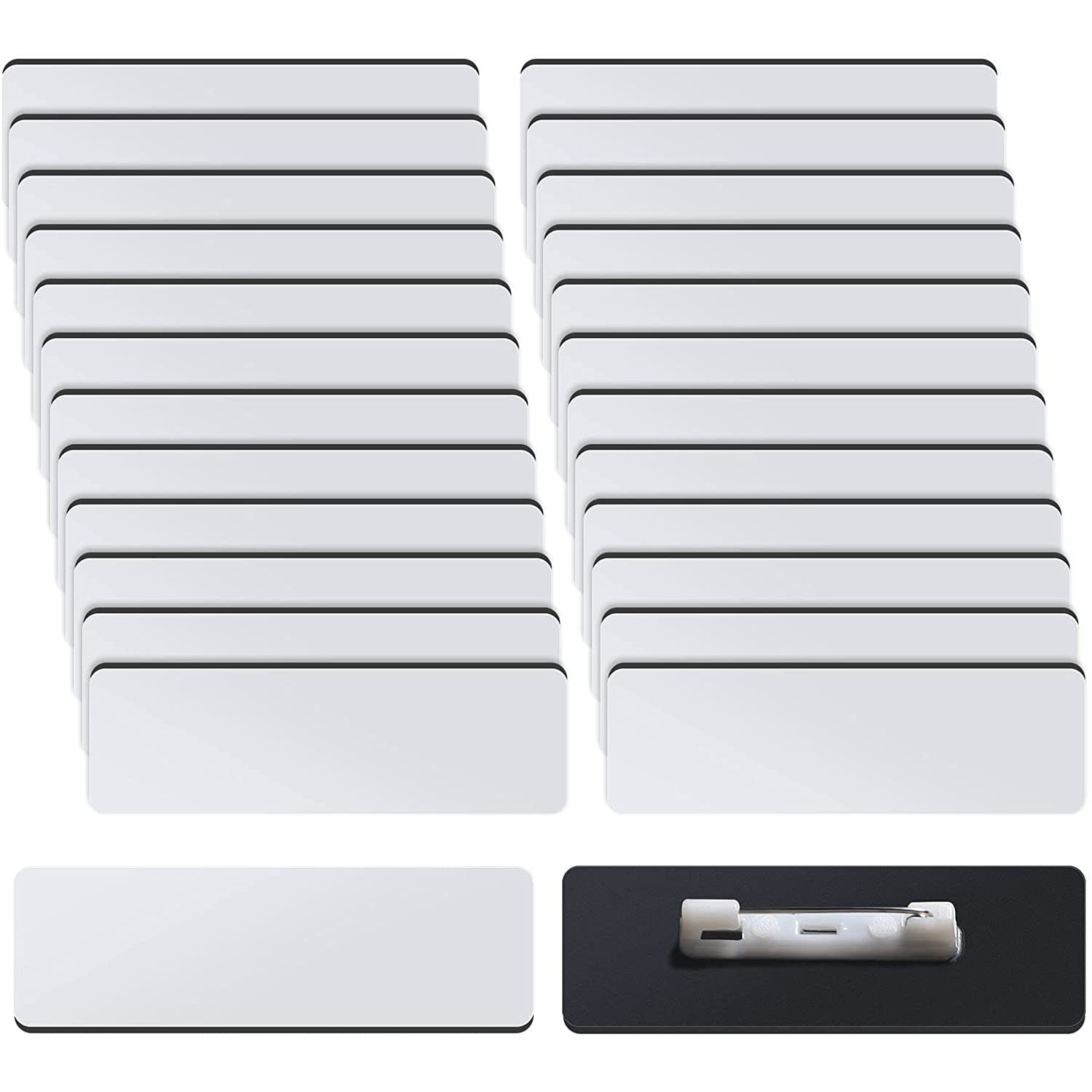 16 шт., сублимационная бирка с именем