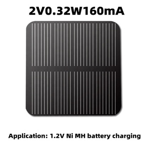 <span class=keywords><strong>Comprar</strong></span> <span class=keywords><strong>placas</strong></span> <span class=keywords><strong>solares</strong></span> de China 50x50mm 0,32 W 160ma 50mm de ancho Panel solar fotovoltaico 50mm Mono Sollar 2V Panel Solar 50x50 - Product Image 2