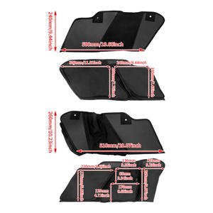 Piezas de Motocicleta, Alforja Interior para Motocicleta, Apta para Modelos Harley 14 Touring Traseros, Kit de Herramientas, Bolsa de Almacenamiento Lateral - Product Image 4