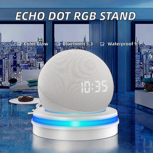 Base para Echo Dot de 4ª/5ª Generación, RGB, Altura Ajustable, Organizador USB-C, Soporte BT 5.3, Función para Teléfono, Compatible con Cine en Casa - Product Image 2