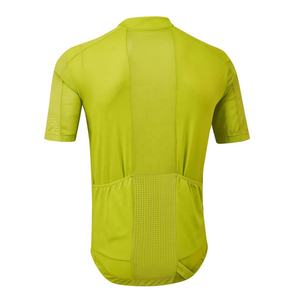 Maillot de cyclisme personnalisé en gros pour hommes, couleur unie, manches courtes, pour VTT, séchage rapide, 100 % polyester, été - Product Image 2