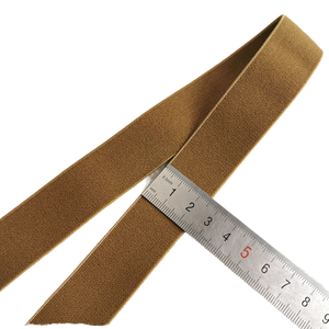 Nhà sản xuất cung cấp KAKI Nylon băng đàn hồi cho hàng may mặc và giày kéo dài chất lượng cao mềm Nylon Webbing - Product Image 6