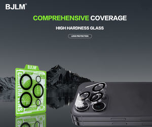 ฟิล์มป้องกันเลนส์โทรศัพท์มือถือ9H, กระจกกันรอยขีดข่วนสำหรับกล้อง15 16PROMAX วงแหวนยาง - Product Image 4