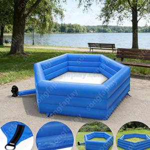 Structure gonflable robuste pour jeu de <span class=keywords><strong>Gaga</strong></span> <span class=keywords><strong>Ball</strong></span>, terrain de jeu gonflable, château gonflable, aire de jeux gonflable, équipements de parc d'attractions - Product Image 2