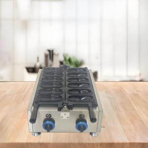 Gaufre commerciale de forme de chaussures de gaz faisant la Machine revêtement antiadhésif en forme de <span class=keywords><strong>chaussure</strong></span> machine à pain <span class=keywords><strong>boulanger</strong></span> équipement de collation Gastype - Product Image 1