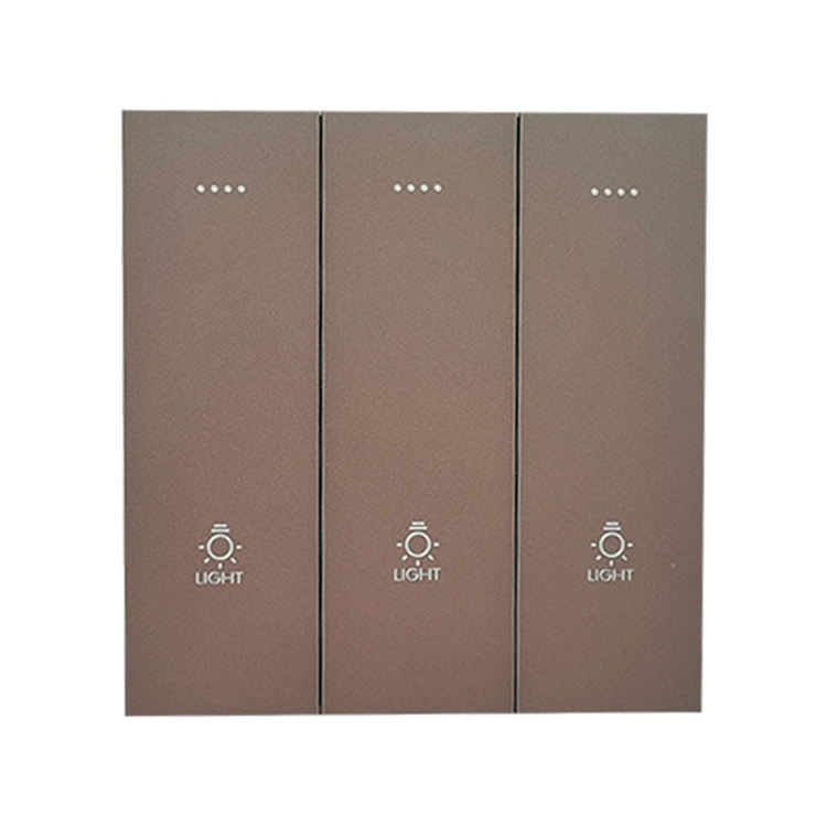 Smart Home Design Zigbee Wireless Remote Control Press 3 Gang Electric Light Switches Uk Wifi Smart Wall Switch