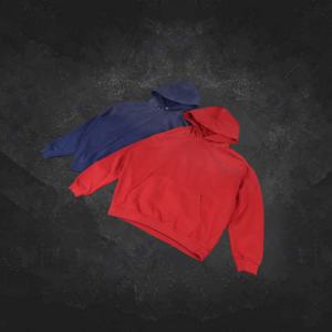 Sudadera con Capucha Extra Grande de Algodón de 420 g/m² de Alta Calidad, Estilo Vintage, Lavado Ácido, para Hombre - Product Image 4