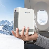 Concentrateur d'oxygène portable LONGFIAN JAY-1000P, approuvé par la FAA, débit pulsé POC, 5 réglages de débit, pureté élevée 93%±3%, 1,98 kg