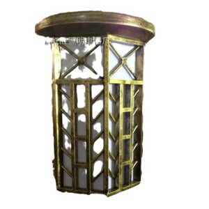 Lámparas Solares de Poste con Cuerpo de Hierro, Fuente de Luz LED, Base E27, Iluminación de Jardín para Exteriores - Product Image 4