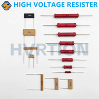 Resistencia Divisora Profesional RI80 HV con Material de Vidrio Glaseado de Película Gruesa para Fuente de Alimentación Industrial de Alto Voltaje