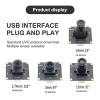 Module de caméra USB 2.0 haute vitesse 2MP STARVIS IMX662 H264 UVC, capteur 1/2,8 pouces, faible sensibilité à la lumière, Starlight, mise au point fixe