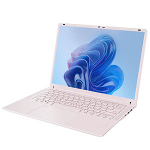 Nouvel ordinateur portable rose 14 pouces N150 pour filles avec clavier rétroéclairé, coque arrière en plastique, processeur quadricœur, ordinateur portable pour filles - Product Image 2