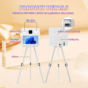 سهلة التركيب بشاشة تعمل باللمس DSLR Shell حامل مدمج بالكمبيوتر آلة فوتوبوث لحفل الزفاف - Product Image 3