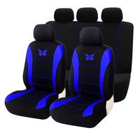 Housse de siège auto universelle toutes saisons en tissu, motif papillon, ajustement standard, pour best-seller Amazon, style mexicain