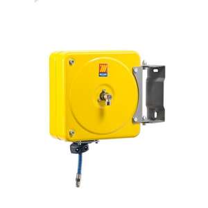 MECLUBE - 075-4301-211 Carrete de manguera cerrado giratorio PARA AIRE AGUA 20 bar Mod. CARRETES MANGUERA CS 300 - EAN - Product Image 1