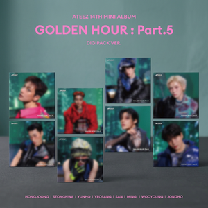 Ateez-ชั่วโมงทอง: Part.5 (digipack ver.) ซีดีอัลบั้มเคป็อปเกาหลีอย่างเป็นทางการ - Product Image 5