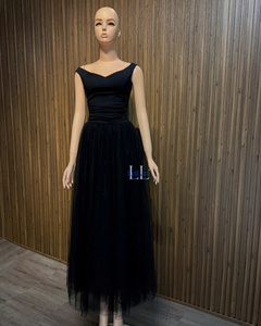 Vestido de Mujer con Corte en A y Manga Regular, Tela de Malla de Algodón y Poliéster, Transpirable, Casual, Elegante, a la Moda, para Invierno, Estilo Urbano - Product Image 4