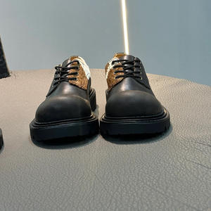 OEM moda <span class=keywords><strong>caballo</strong></span> pelo Mickey oxfords caminar <span class=keywords><strong>mocasines</strong></span> hombres patchwork dedo gordo del pie suela gruesa unisex Derby cuero genuino <span class=keywords><strong>Hombre</strong></span> Zapatos - Product Image 5