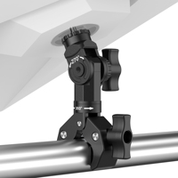 Mini-pince robuste pour montage de tuyau, support d'antenne réglable pour parabole Starlink, pour balustrades et poteaux ronds