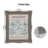 Cadre photo rectangulaire en plastique coloré et créatif, décoration d'intérieur, cadre photo multifonctionnel pour la décoration de bureau