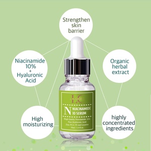 Sérum ETRUN à la niacinamide 10% et au zinc PCA, <span class=keywords><strong>acide</strong></span> hyaluronique et aloe vera pour équilibrer, affiner les pores et unifier le teint - Product Image 3