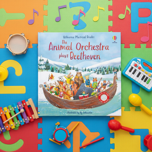 Libro de Sonido de Bebé con Impresión de Aprendizaje Temprano Interactivo Personalizado, Libro Musical de Sonido de Papel para Niños con Botón de Sensor Táctil - Product Image 1