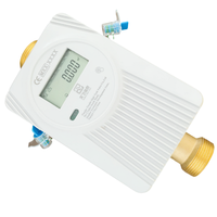 Compteur d'eau intelligent multi-jets à ultrasons WiFi pour surveillance à distance, alarme automatique, étanche IP68, débitmètre à filetage en laiton