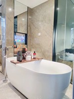 Nuevo Televisor Inteligente Android LED HDTV Todo en Uno 2026, Televisor Espejo de 21.5 Pulgadas 1080p con Interfaz LAN, Altavoces Hi-Fi Integrados, Televisor para Baño WiseMirror