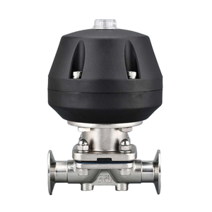 La bàn DN20 TC 34mm SS316L nhựa khí nén kẹp thẳng màng van cho dược ứng dụng OEM tùy biến - Product Image 1