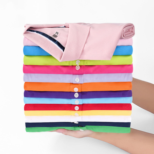 Polo en coton rose pour <span class=keywords><strong>femme</strong></span>, Nouvelle collection Printemps/Été 2025, Coupe ajustée pour le travail, Décontracté et polyvalent, Idéal pour le bureau - Product Image 3