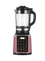 Pengolah Makanan Rumah Tangga 1200W 800mL dengan Wadah Kaca dan Fungsi Pemanas untuk Susu Kedelai, Susu Oat, Sup Panas Halus dan Kental