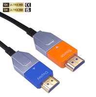 Nouveau câble HDMI optique à fibre 48 Gbps 8K Ultra HD 8K HDMI2.1 2.0 Câble 8K60Hz 4K120Hz Câble à fibre optique