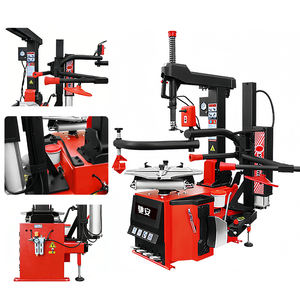 Démonte-pneus de voiture 3000 kg à triple point de pression, avec fonction de démontage automatique, option d'équilibrage de roue, ensemble de machine à retirer les pneus 24 pouces - Product Image 3